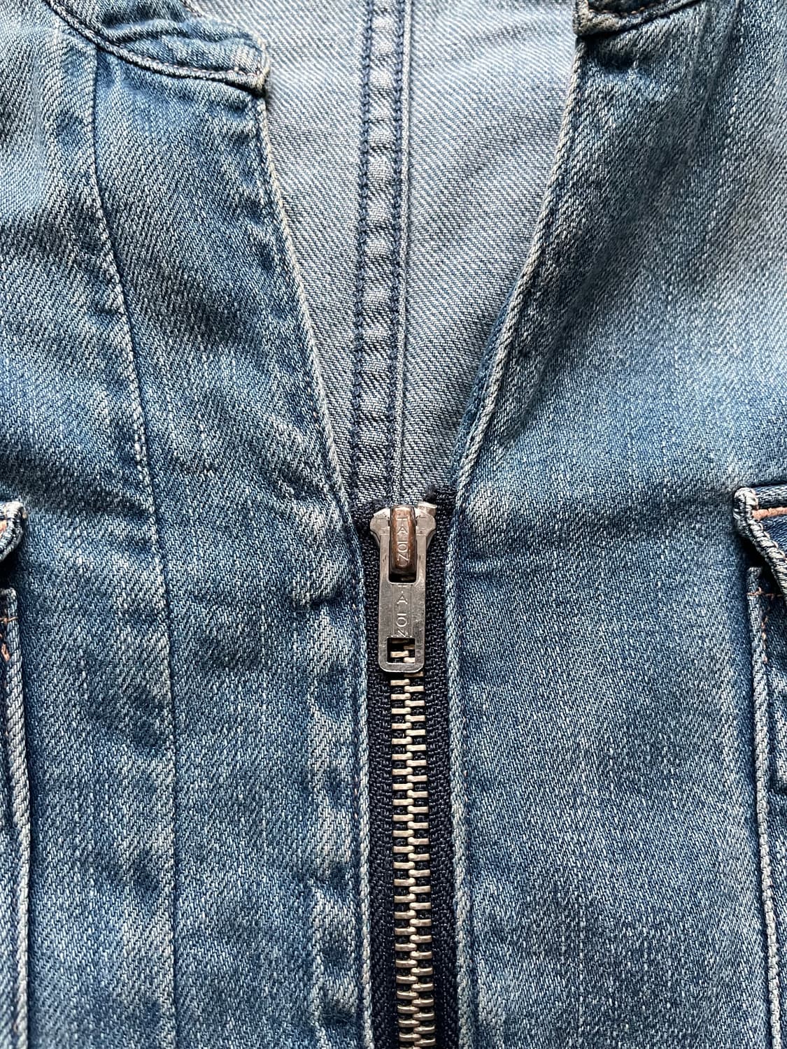 언유즈드 웨스턴 데님 집업 자켓 (103-105) 상품이미지8