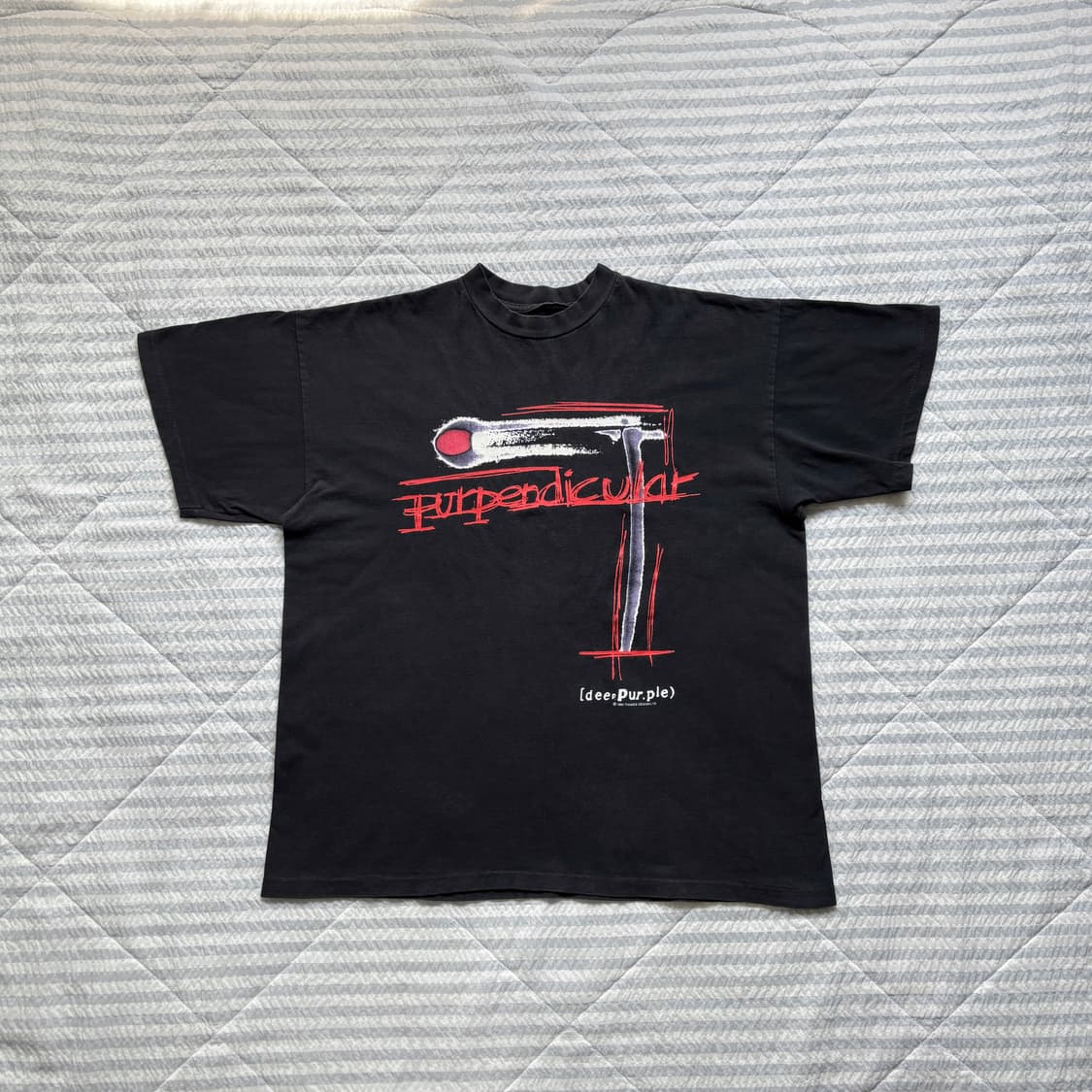 90s 빈티지 딥퍼플 밴드 티셔츠 상품이미지1
