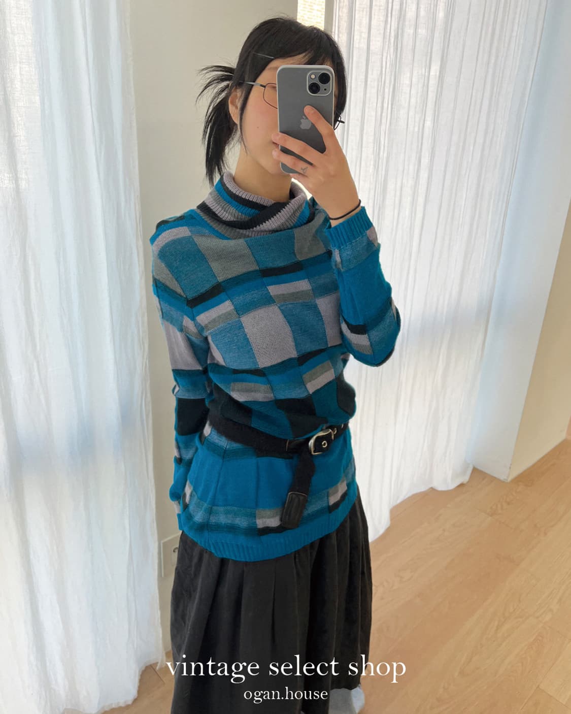 vintage dory turtleneck knit top 상품이미지1