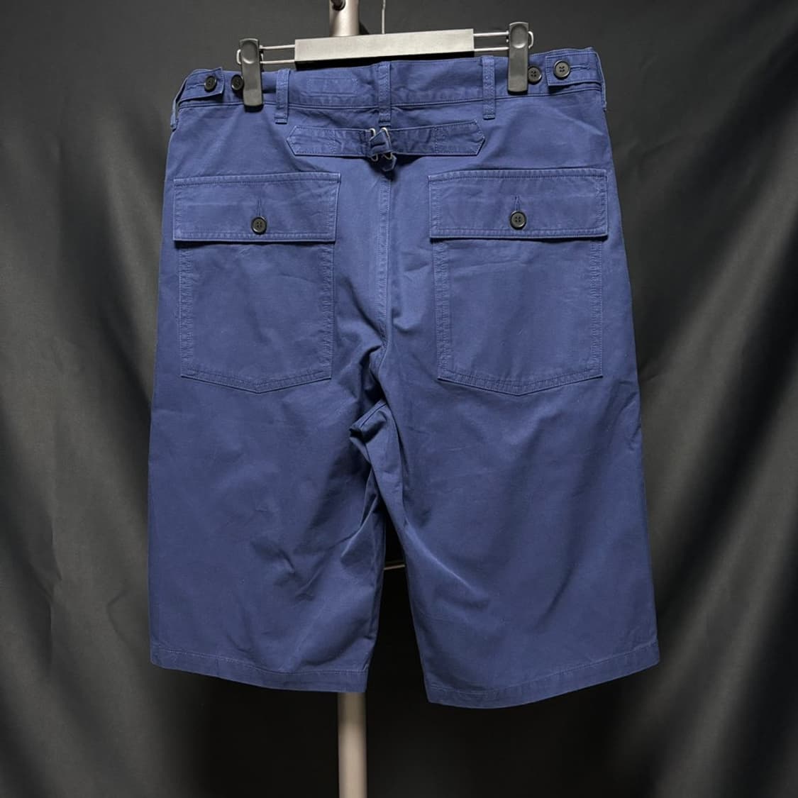 3) 비즈빔 visvim 알다 쇼츠 네이비 상품이미지3