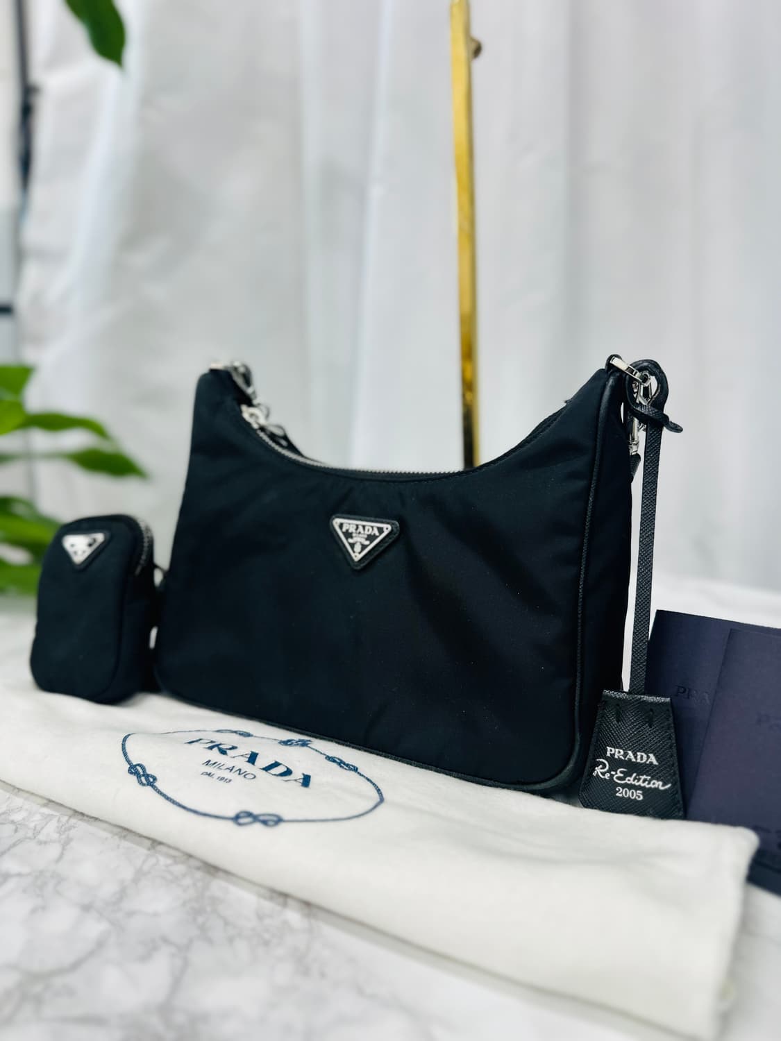 프라다 2005 리나일론 백 상품이미지3