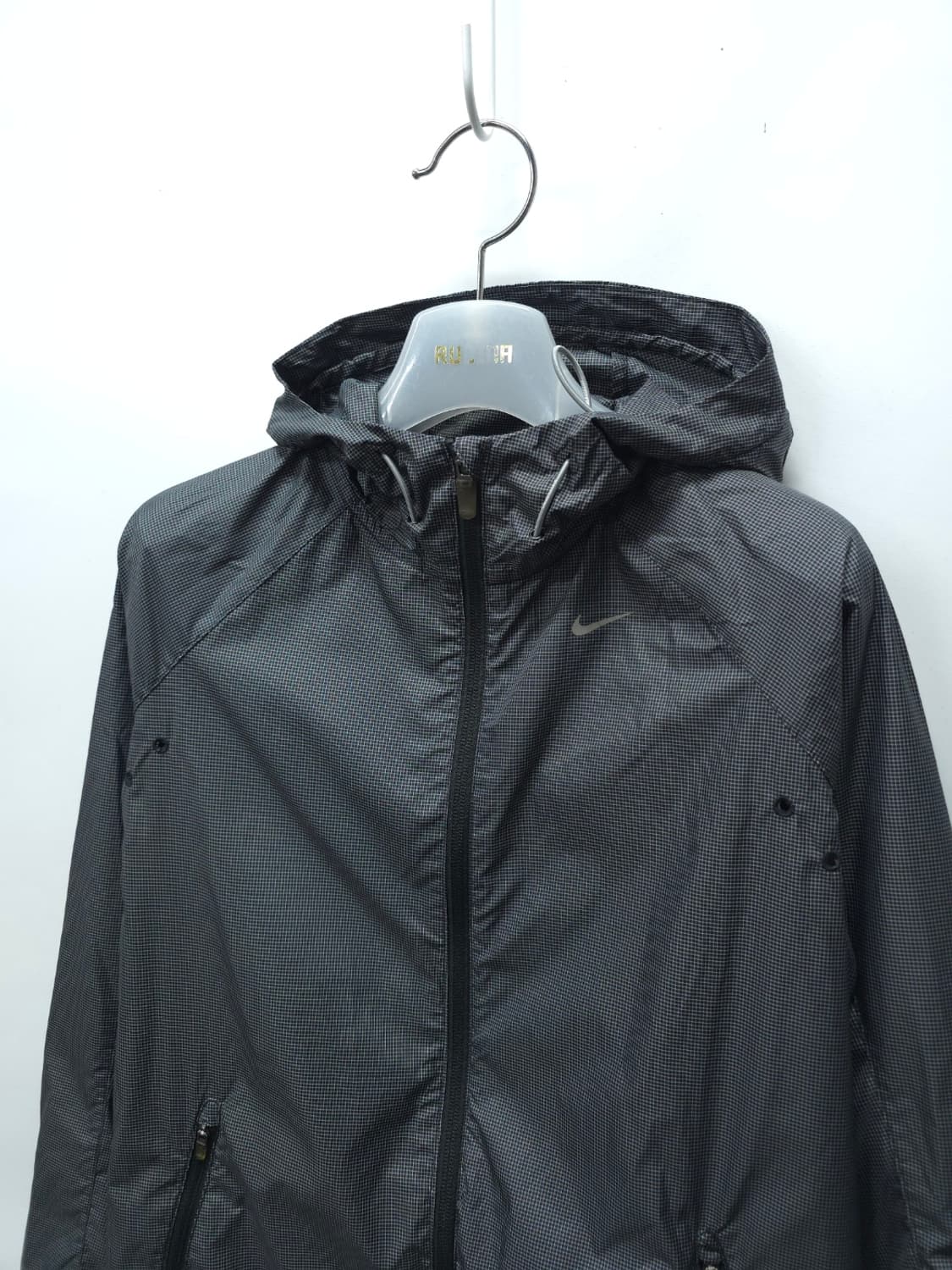 나이키 러닝 그리드 패턴 후드 바람막이 (S사이즈) 상품이미지2