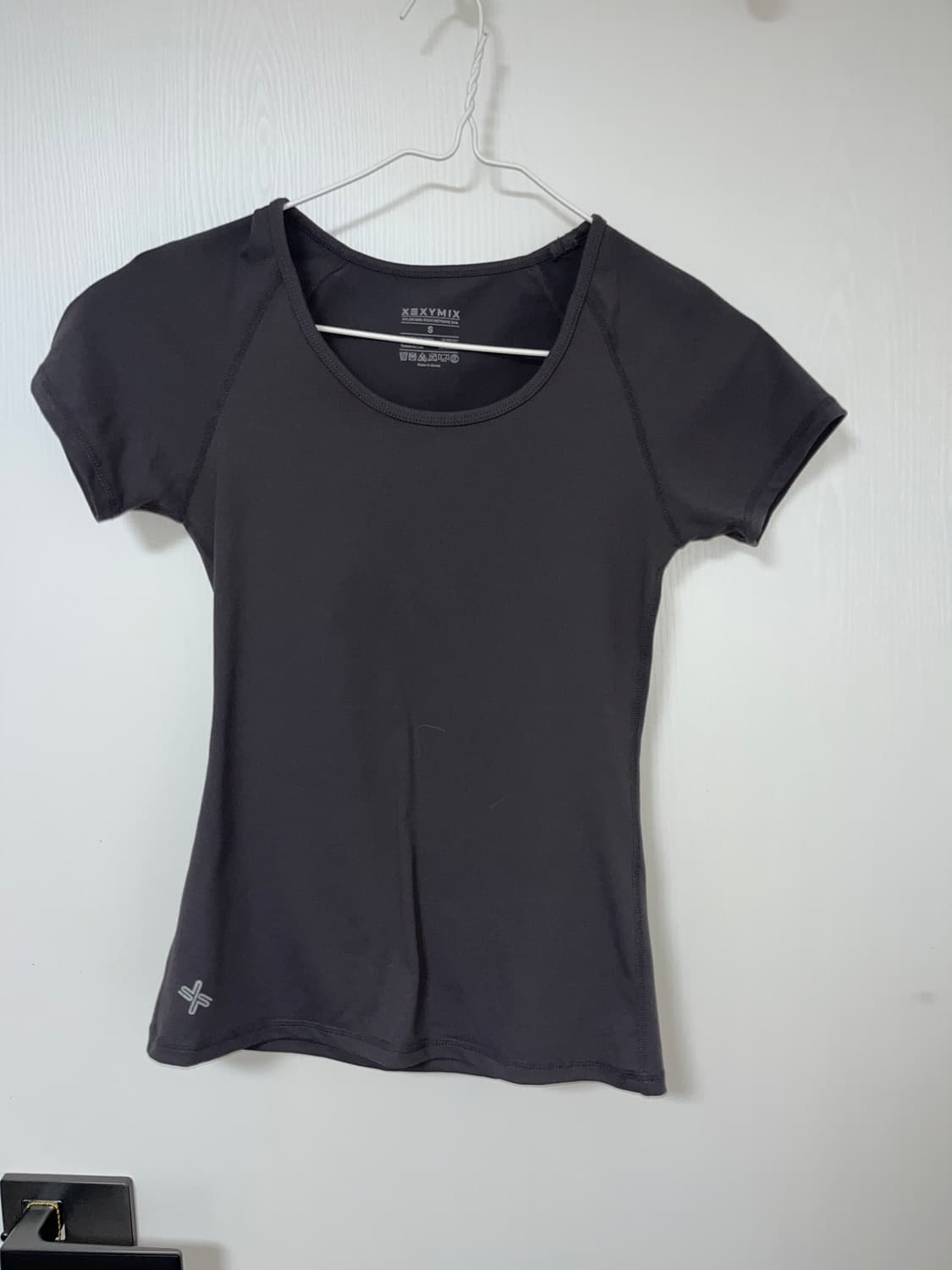 젝시믹스 반팔 티셔츠 차콜 S 상품이미지1