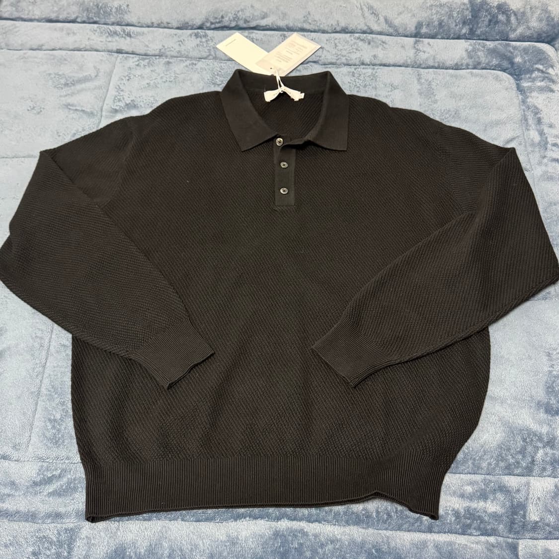 유니온블루 폴로니트 상품이미지1