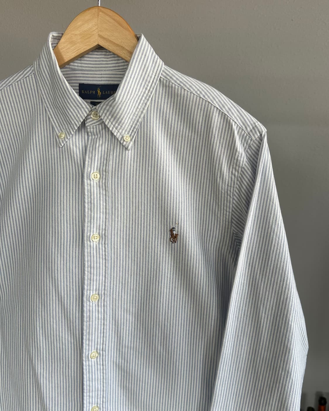 [M]폴로 랄프로렌 옥스포드 스트라이프 셔츠 상품이미지3