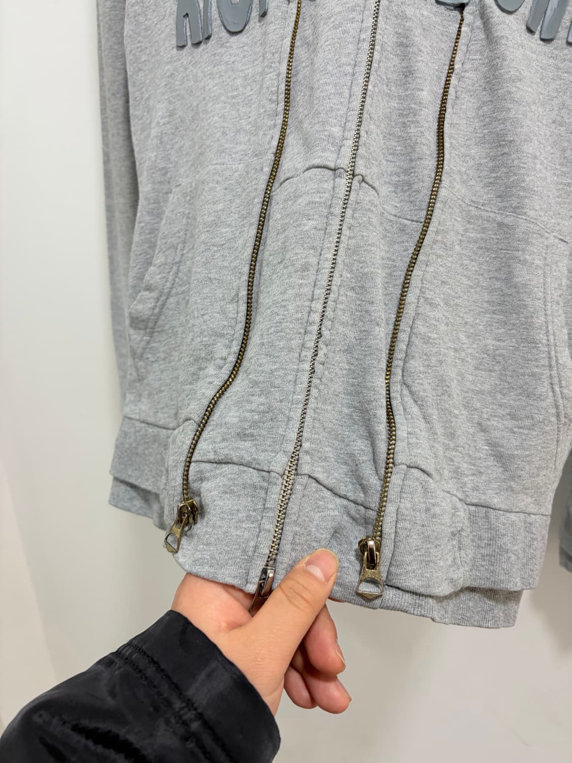 00s PPFM 아카이브 더블지퍼 후드집업  상품이미지8