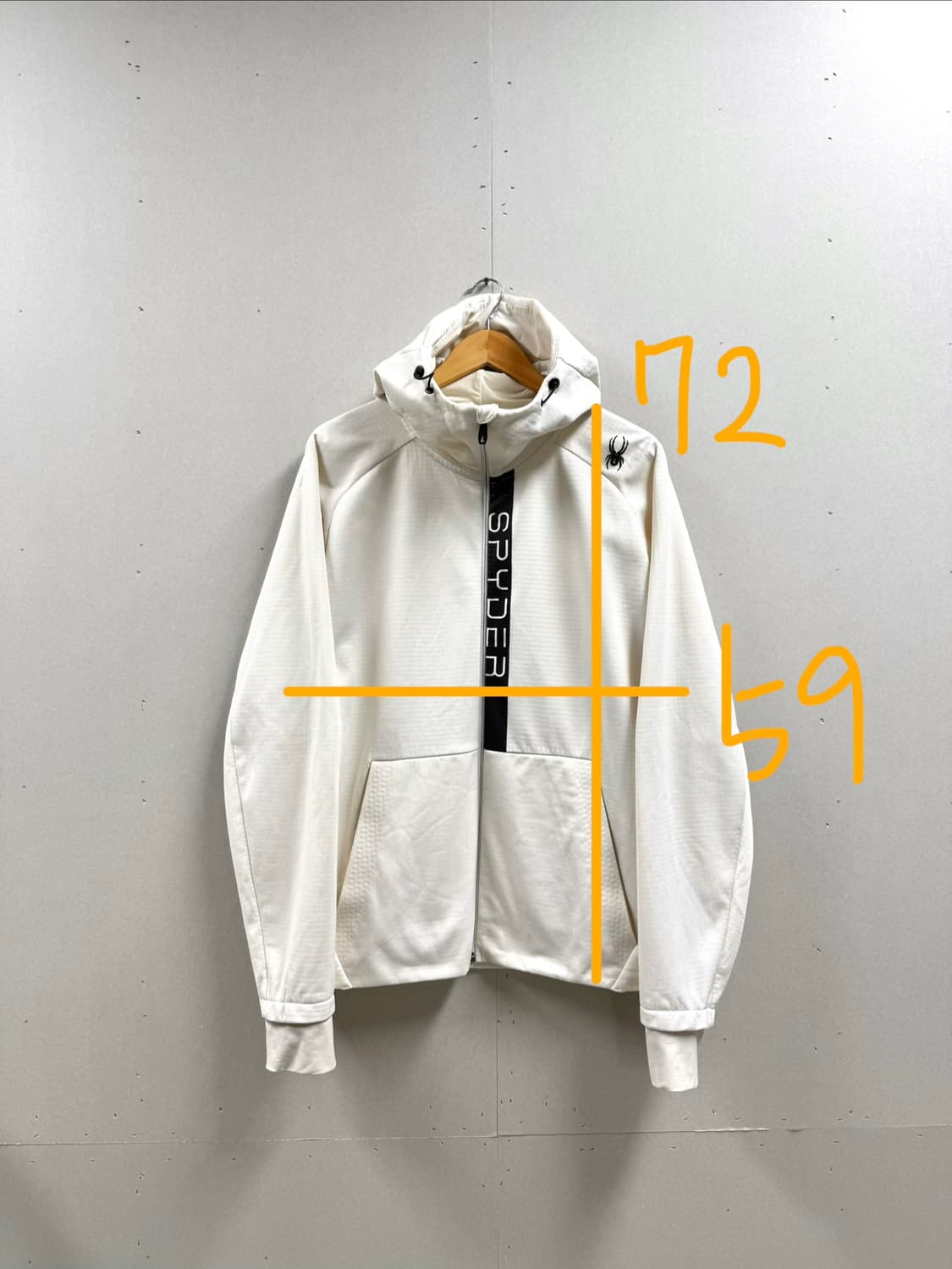 남성 105 / 스파이더 트레이닝 후드집업 상품이미지2