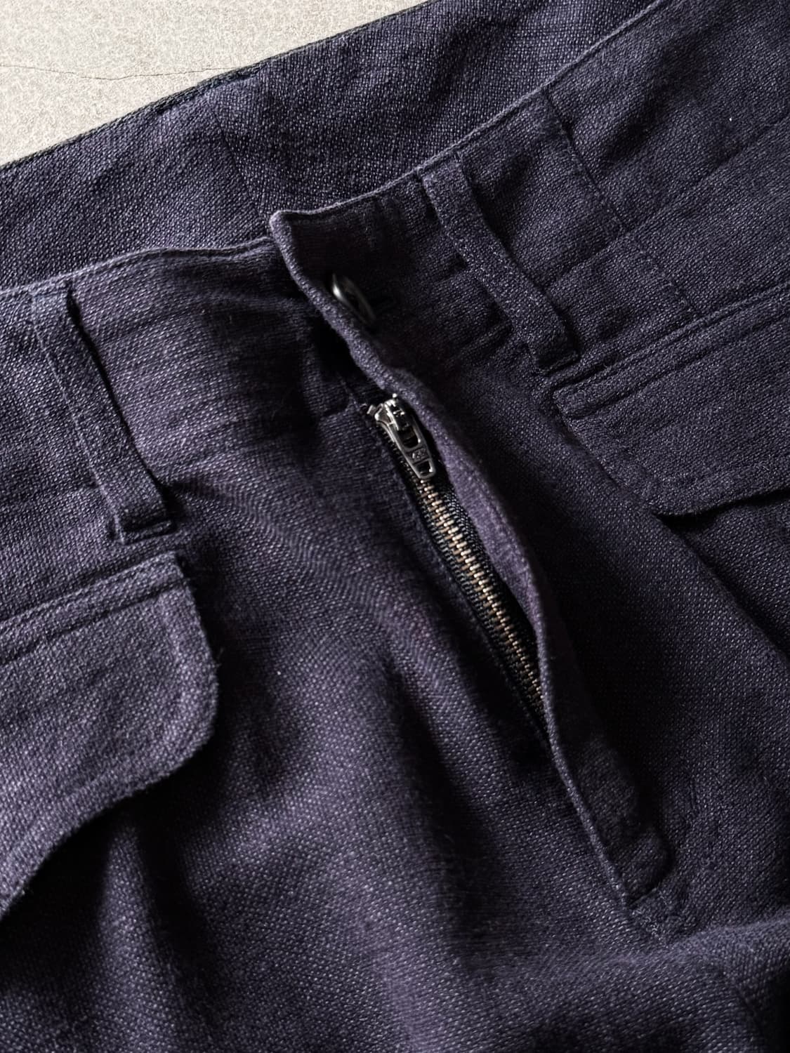 Beams Utility Cargo Linen Shorts 상품이미지3