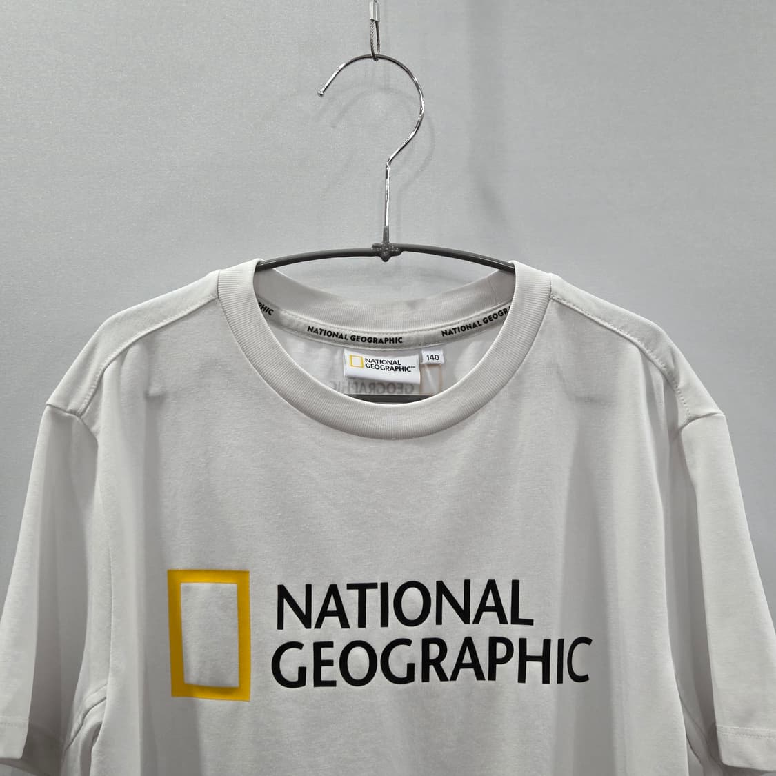 내셔널지오그래픽 키즈 스펠로고 프린팅 반팔티 140/11 상품이미지2