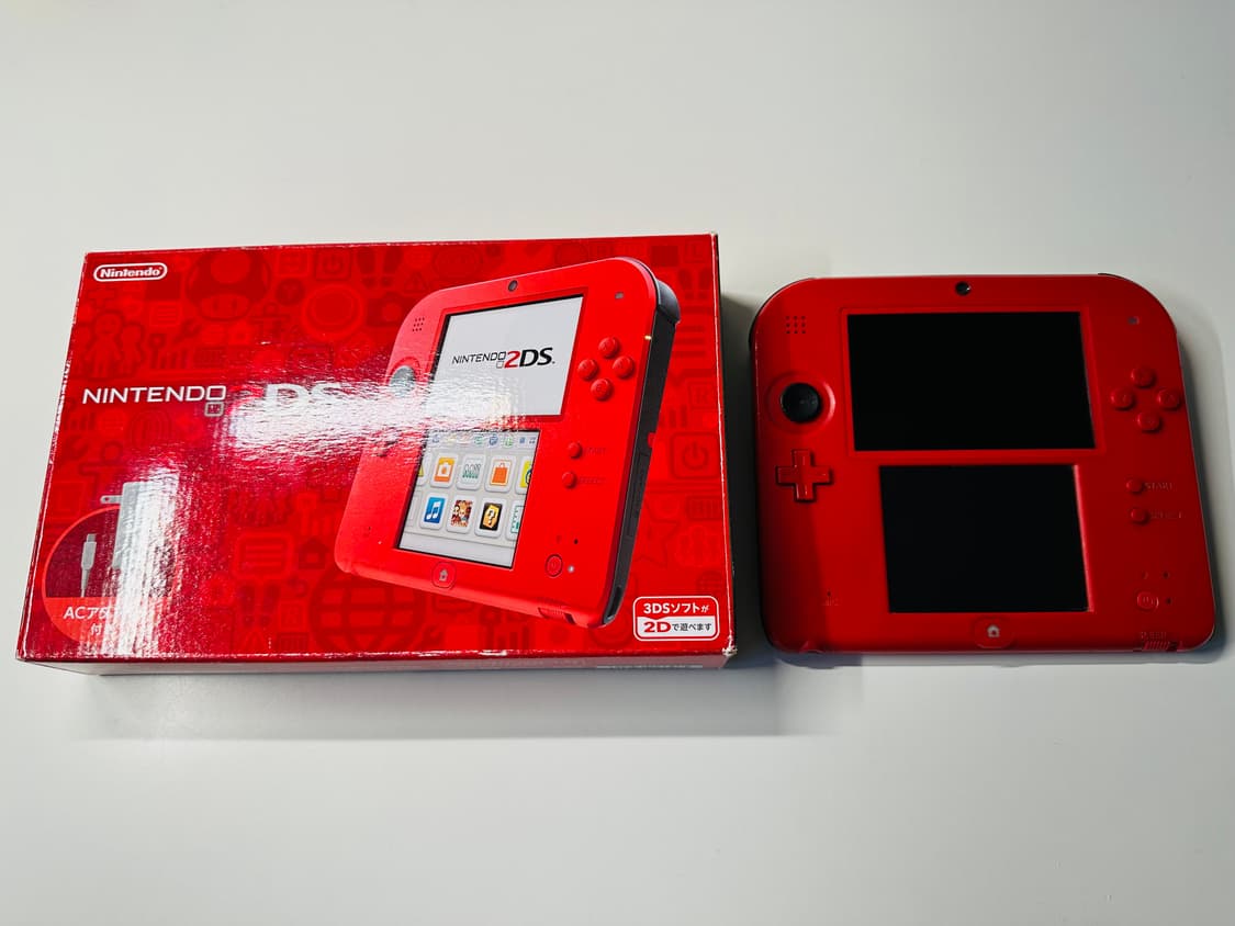 닌텐도 2DS 식빵 레드 일판 박스셋 판매 (3DS) 상품이미지1