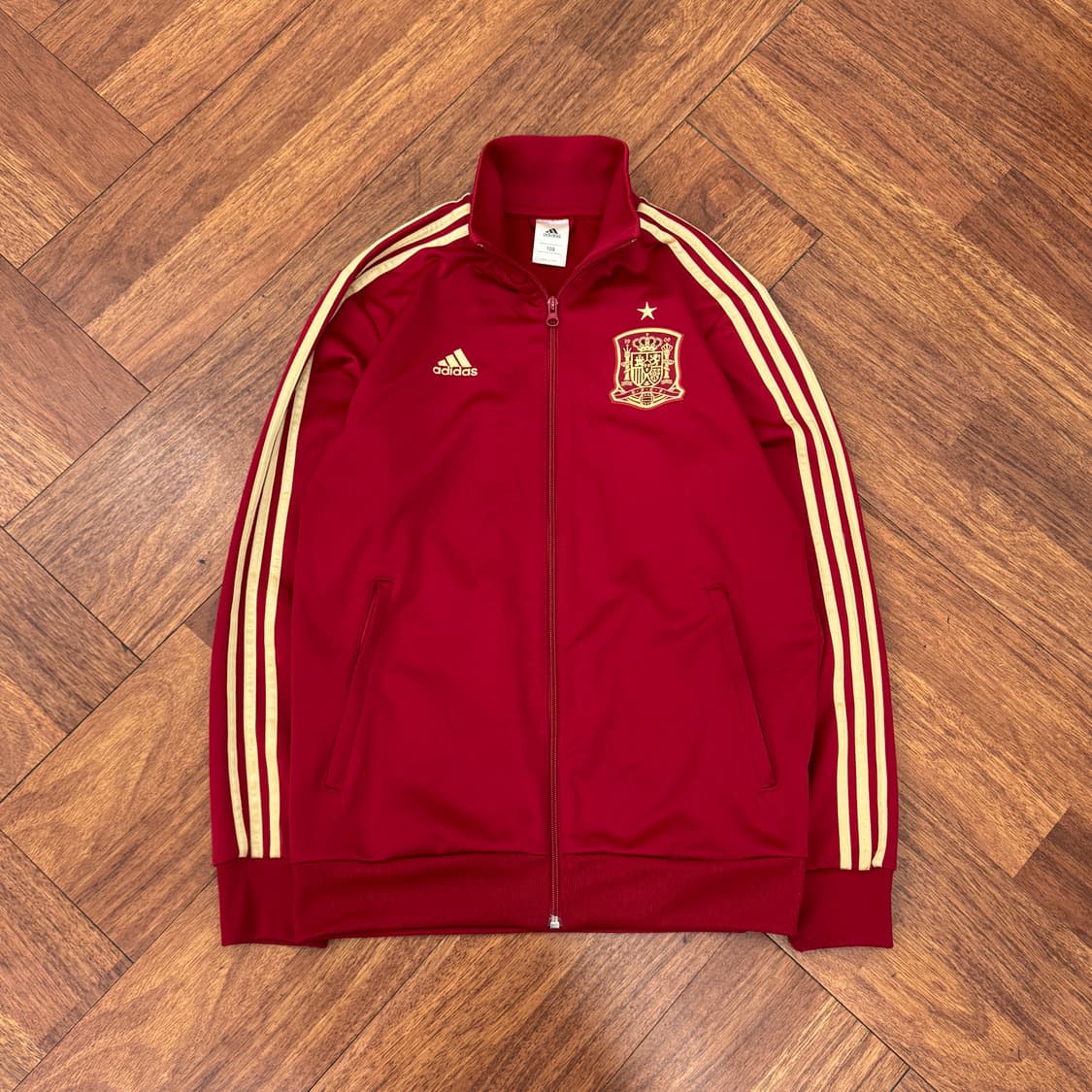 100 아디다스 스페인 축구대표팀 13시즌 트레이닝 집업  상품이미지1