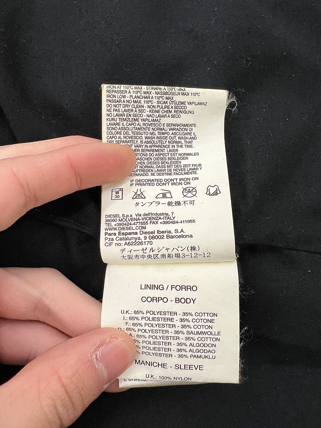 디젤 머스타드 피그먼트 유틸리티 포켓 워크 자켓 상품이미지9