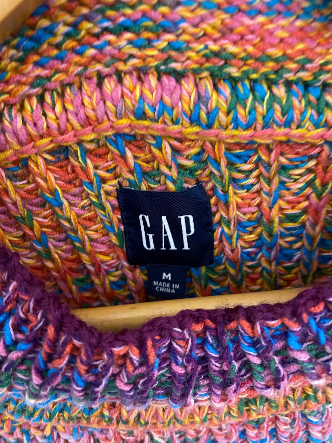 GAP psychedelic ombre mockneck knit 옴브레 상품이미지4