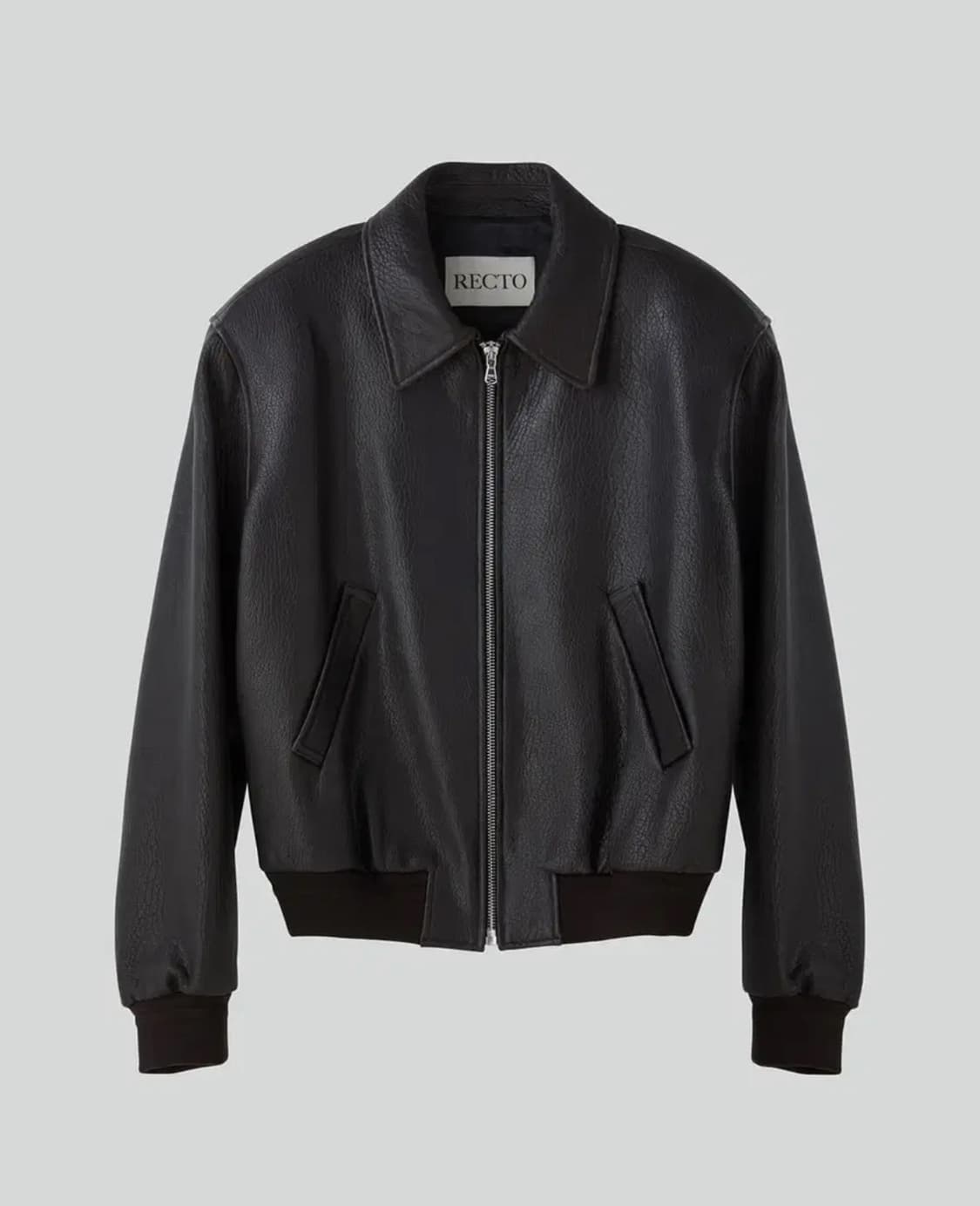 렉토 24FW 벤 슈렁큰 램 레더 자켓 M사이즈 상품이미지1