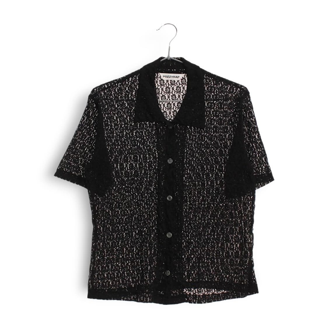 레이스 빈티지 카라 반팔 티셔츠 블라우스  상품이미지1