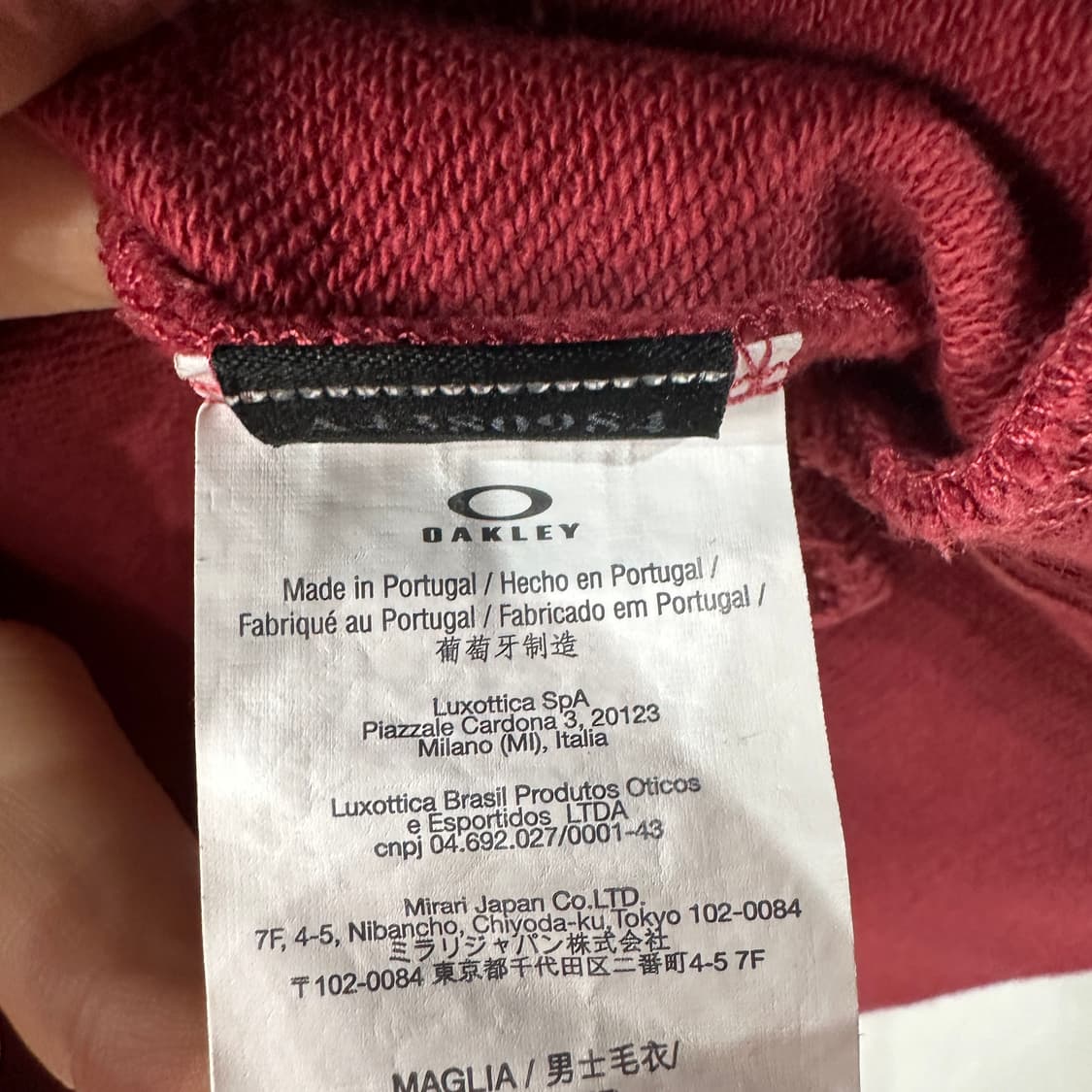 오클리 맨투맨 M 상품이미지4