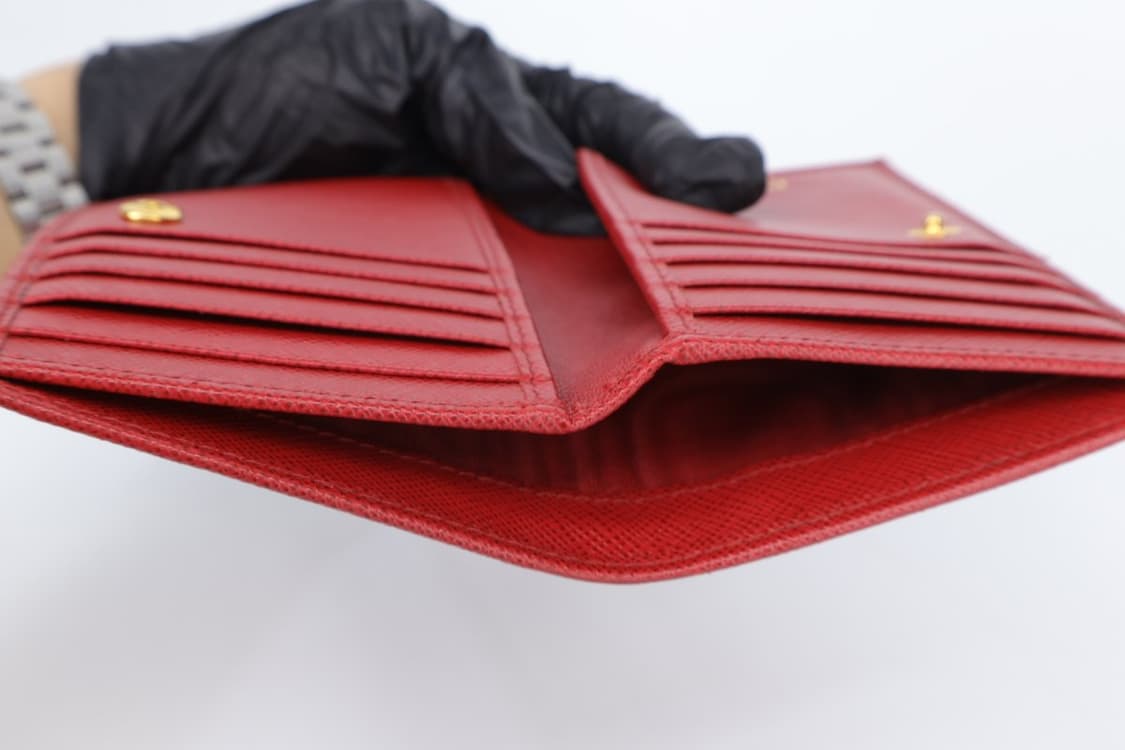 프라다 사피아노 레더 중지갑 상품이미지8