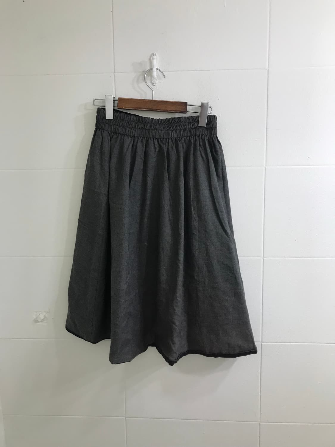 엑시즈팜 네이비 그레이 너드 모리 니혼진 리버시블 코디세트 상품이미지10