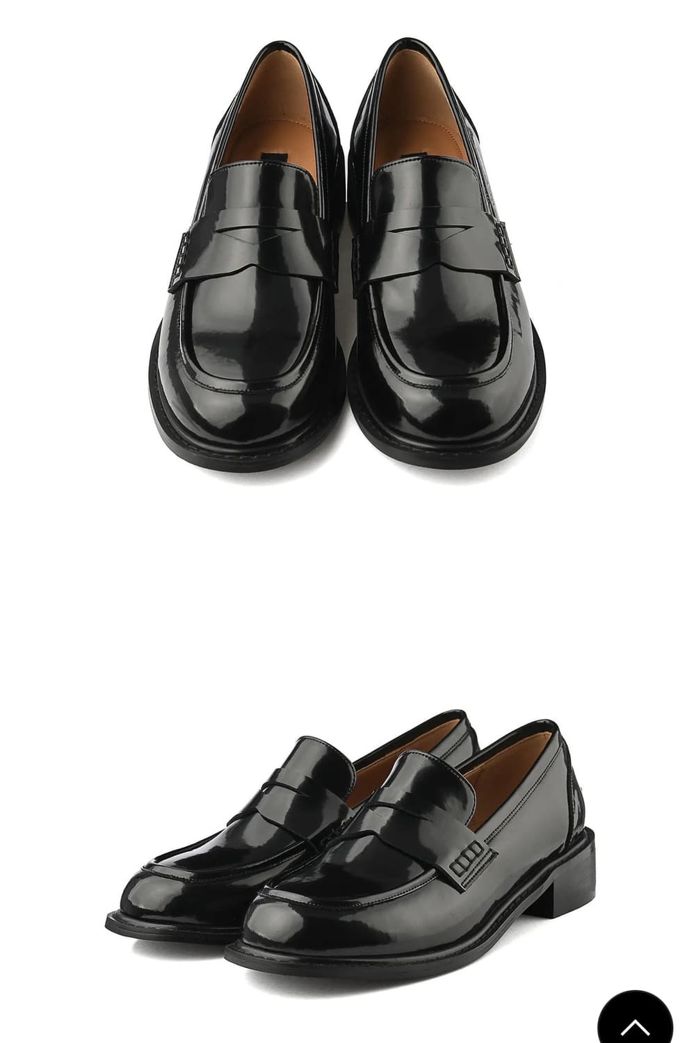 에펠클래식 미나 로퍼 글로시 블랙 240 상품이미지2