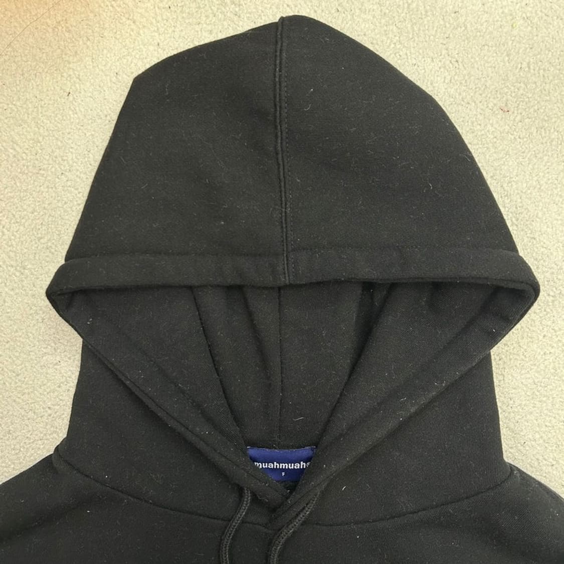 무아무아 테디베어 그래픽 후드티 F 상품이미지4