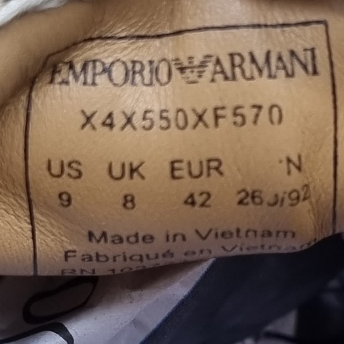 엠포리오아르마니 남성스니커즈 270 상품이미지6