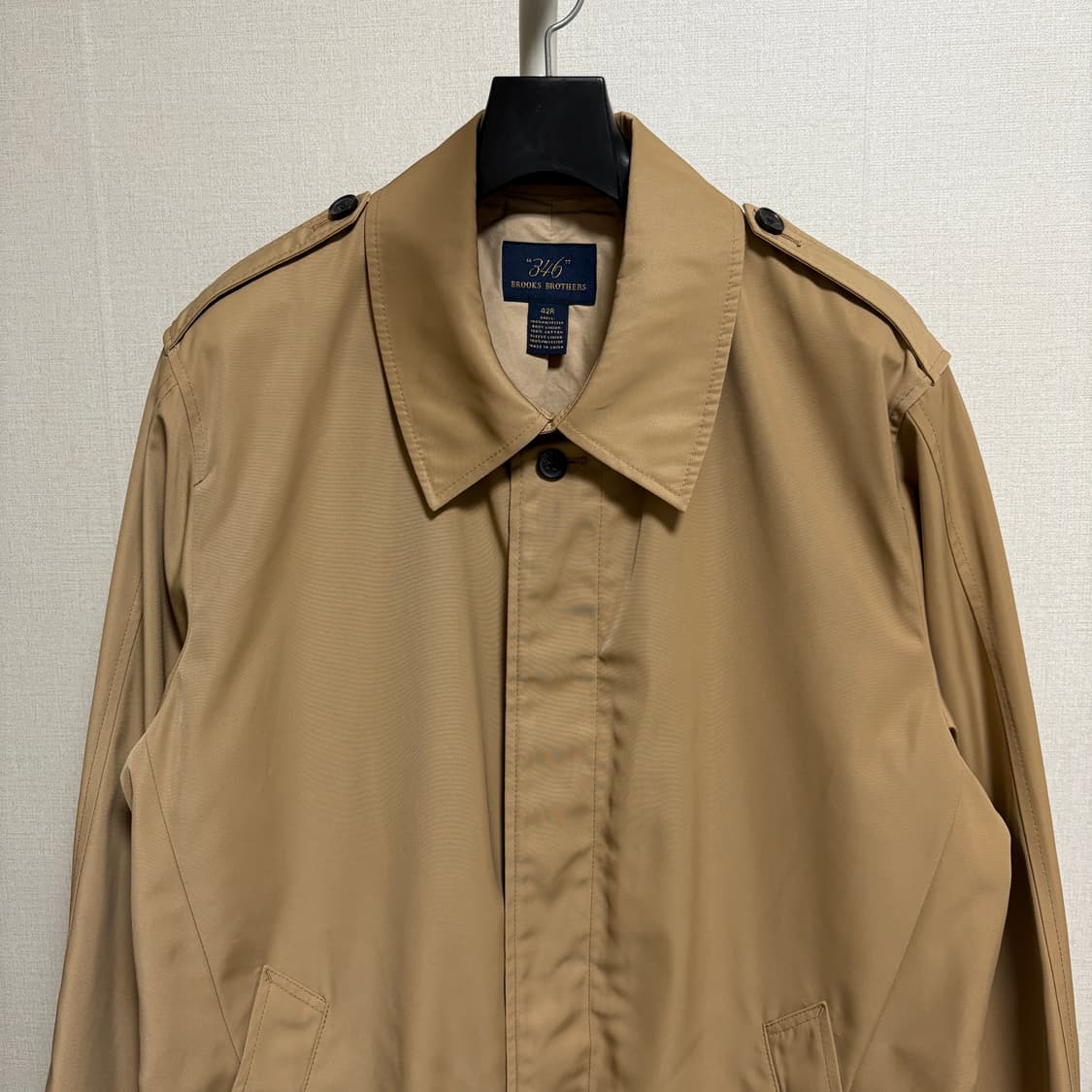 (민트급) 브룩스브라더스 346 싱글 맥코트 / 베이지, 42R 상품이미지2