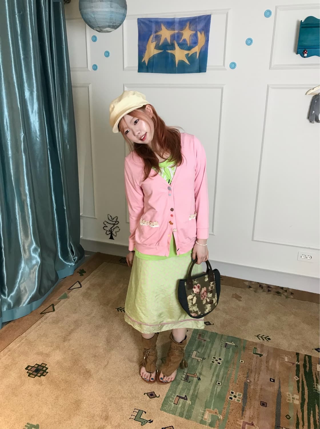 솜사탕같은 딸기라-떼 소녀 코디셋𓂃˖₊🍓🥛🍧 상품이미지1