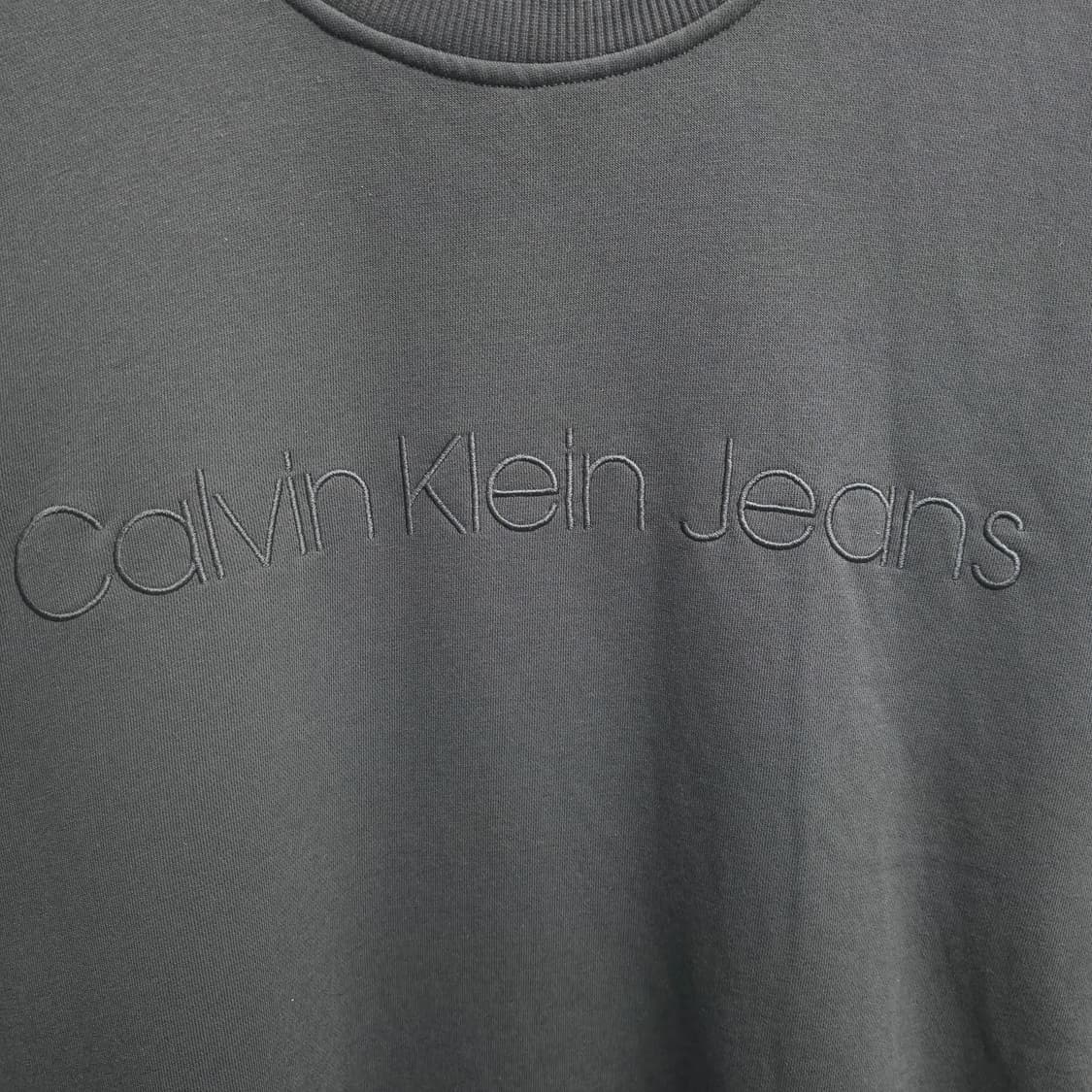 [XL] CK 캘빈클라인 블랙 로고 맨투맨 상품이미지3