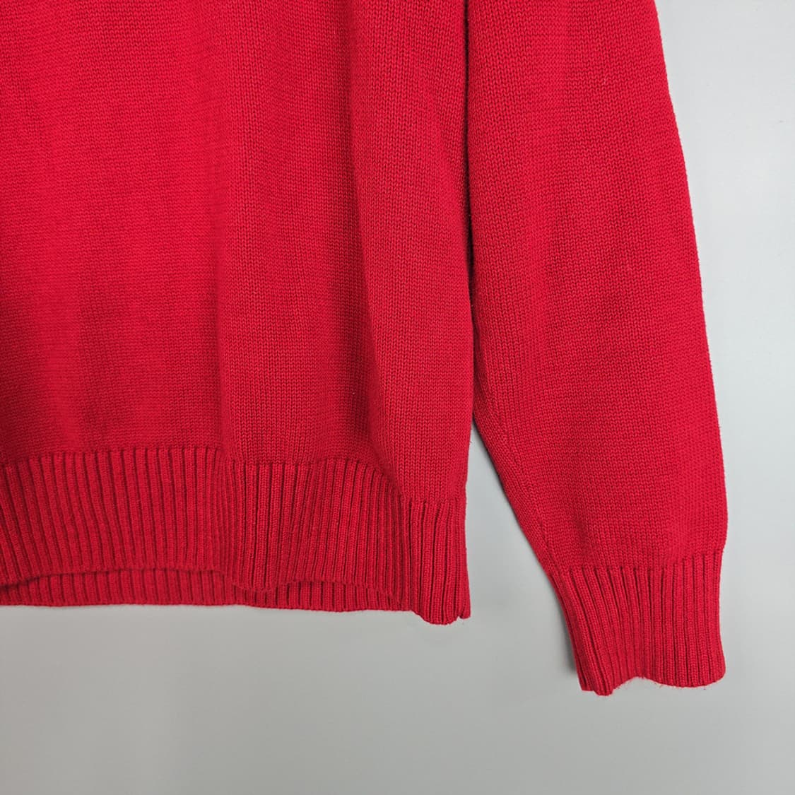 타미힐피거(Tommy Hilfiger) 버튼 숄카라 니트 M 상품이미지4