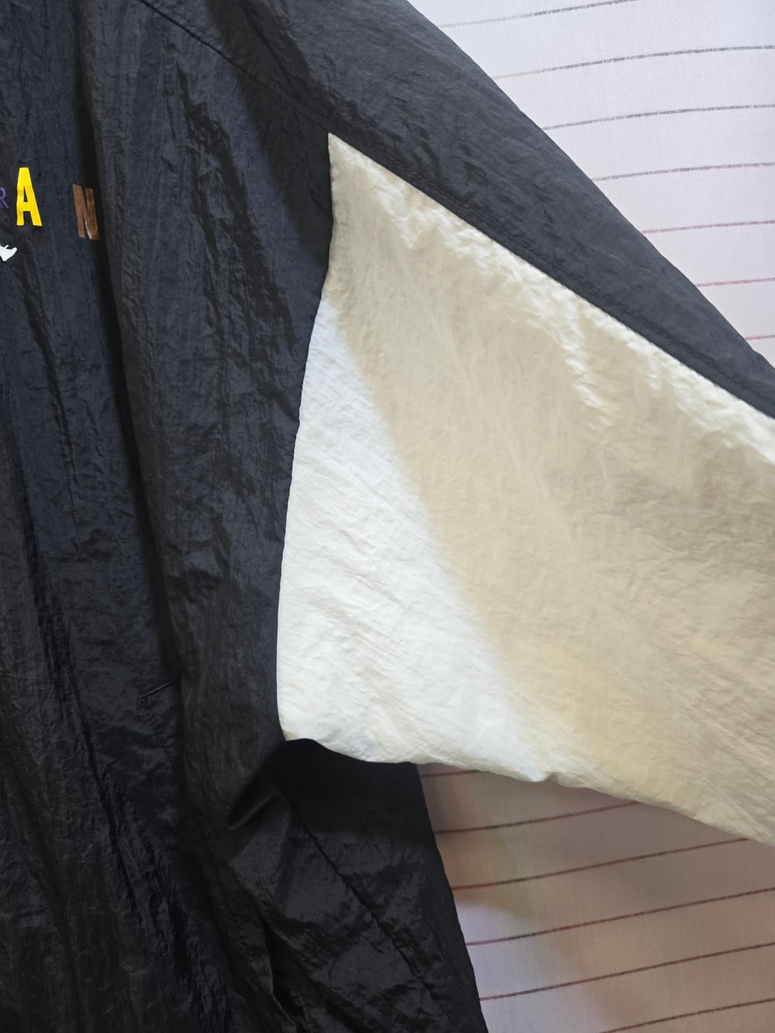 조던 블랙/화이트 바람막이 자켓 상품이미지4