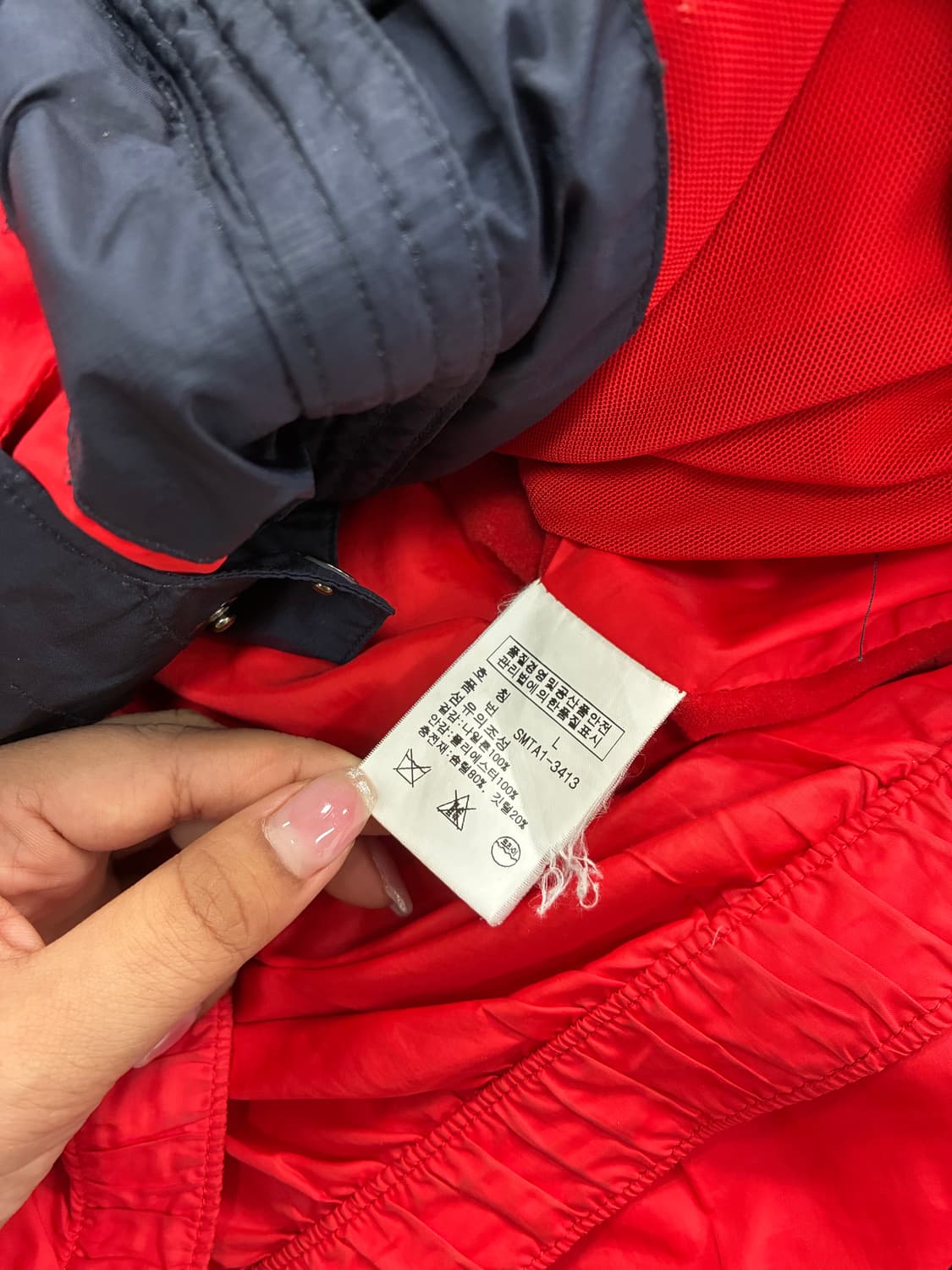 폴로 랄프로렌 USA 성조기 빅포니 패딩 L 상품이미지8