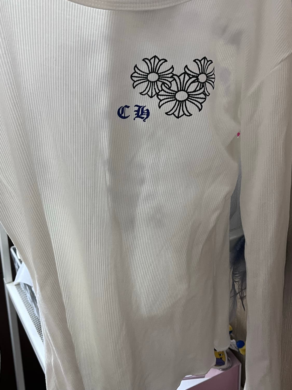 크롬하츠 여성 롱 슬리브 긴팔 티셔츠 상품이미지5