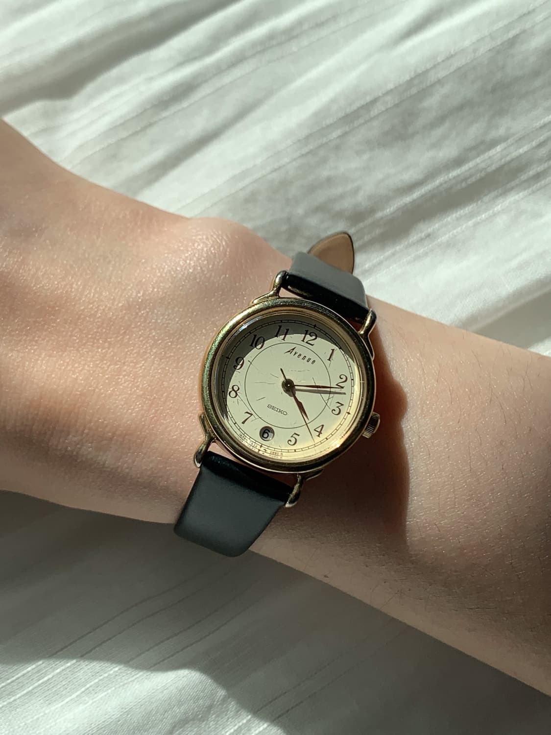 세이코 SEIKO Avenue 90s 레더 시계 워치 상품이미지3