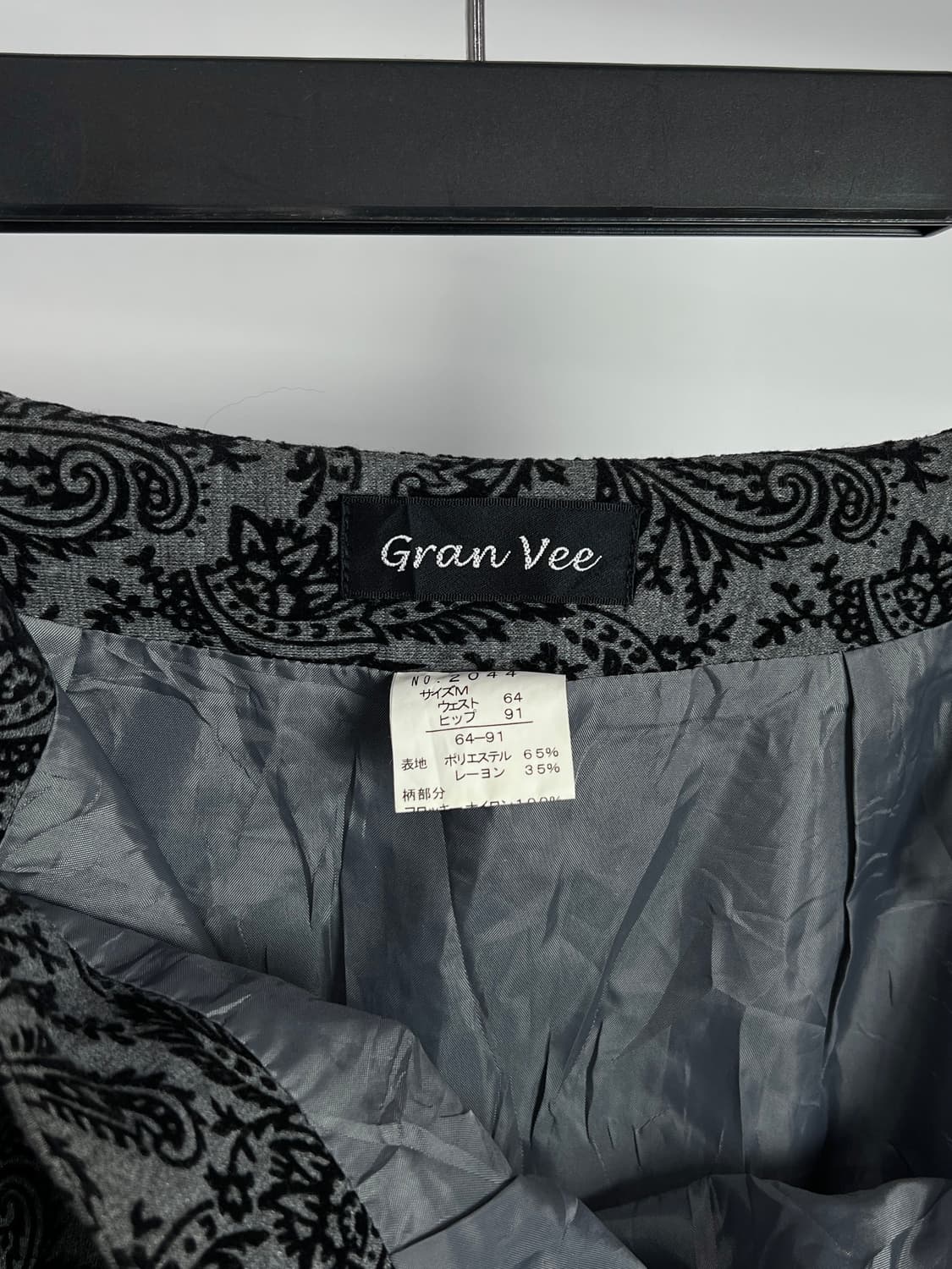 GRAN VEE 패턴 스커트 상품이미지4