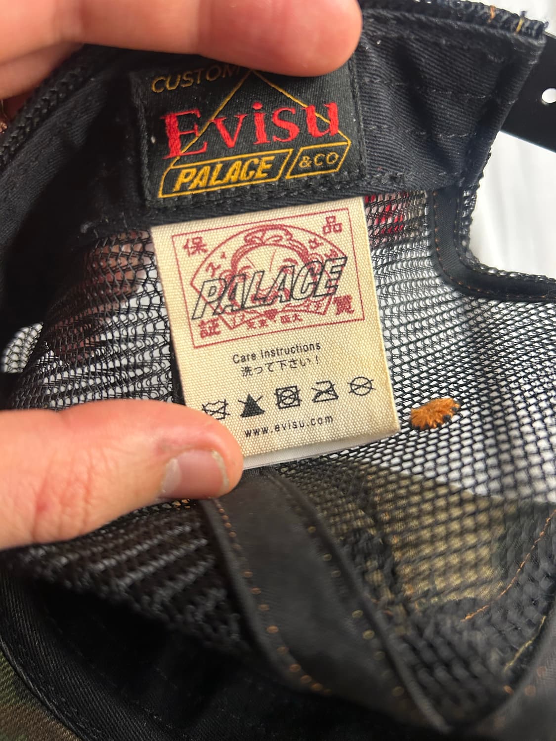 팔라스 에비수 데님 앤 메쉬 트러커 카모 상품이미지2