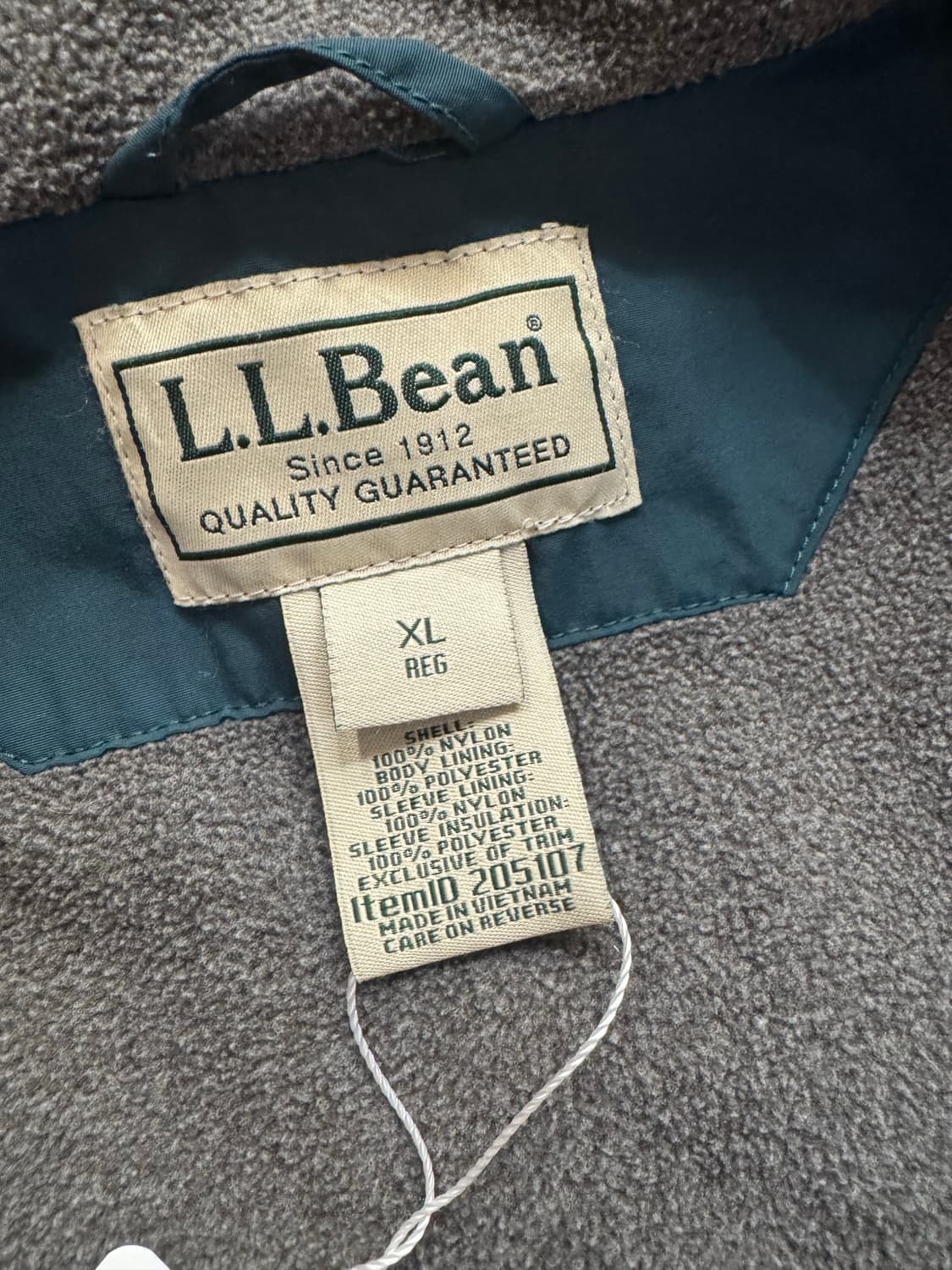 엘엘빈 플리스 라이닝 웜업자켓 상품이미지5