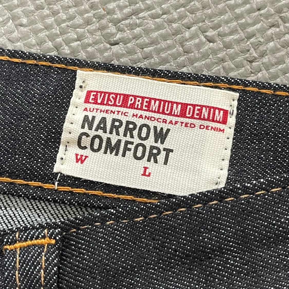 [29] EVISU INDIGO BIG LOGO PANTS 상품이미지6