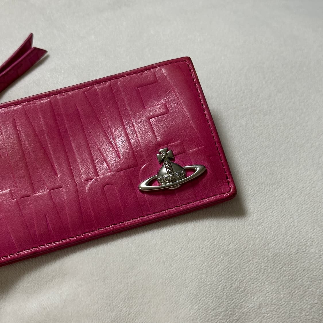 Vivienne westwood 카드지갑 핑크 상품이미지3