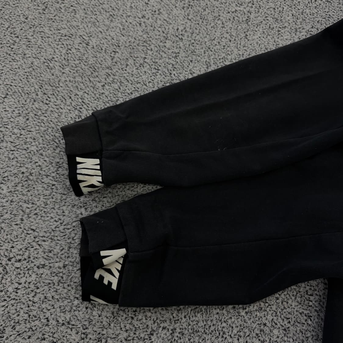 L 나이키 블랙 후드집업 자켓 0128H1 상품이미지5