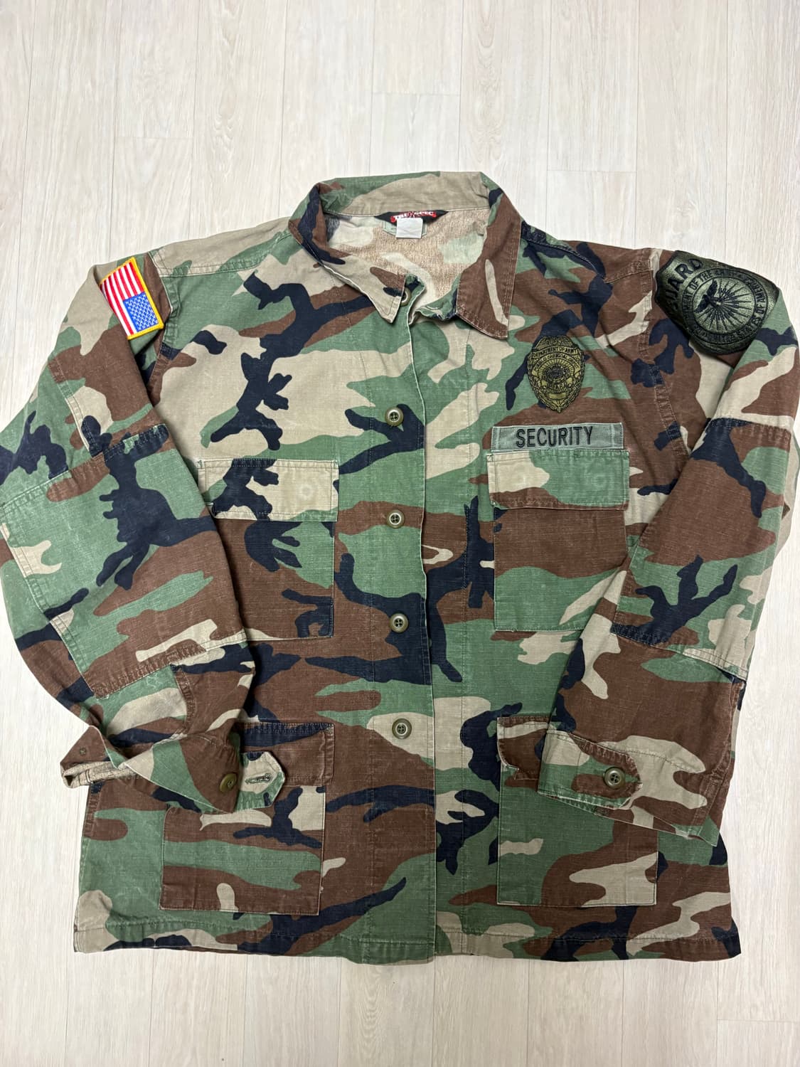 미군 우드랜드 BDU MR사이즈 상품이미지2