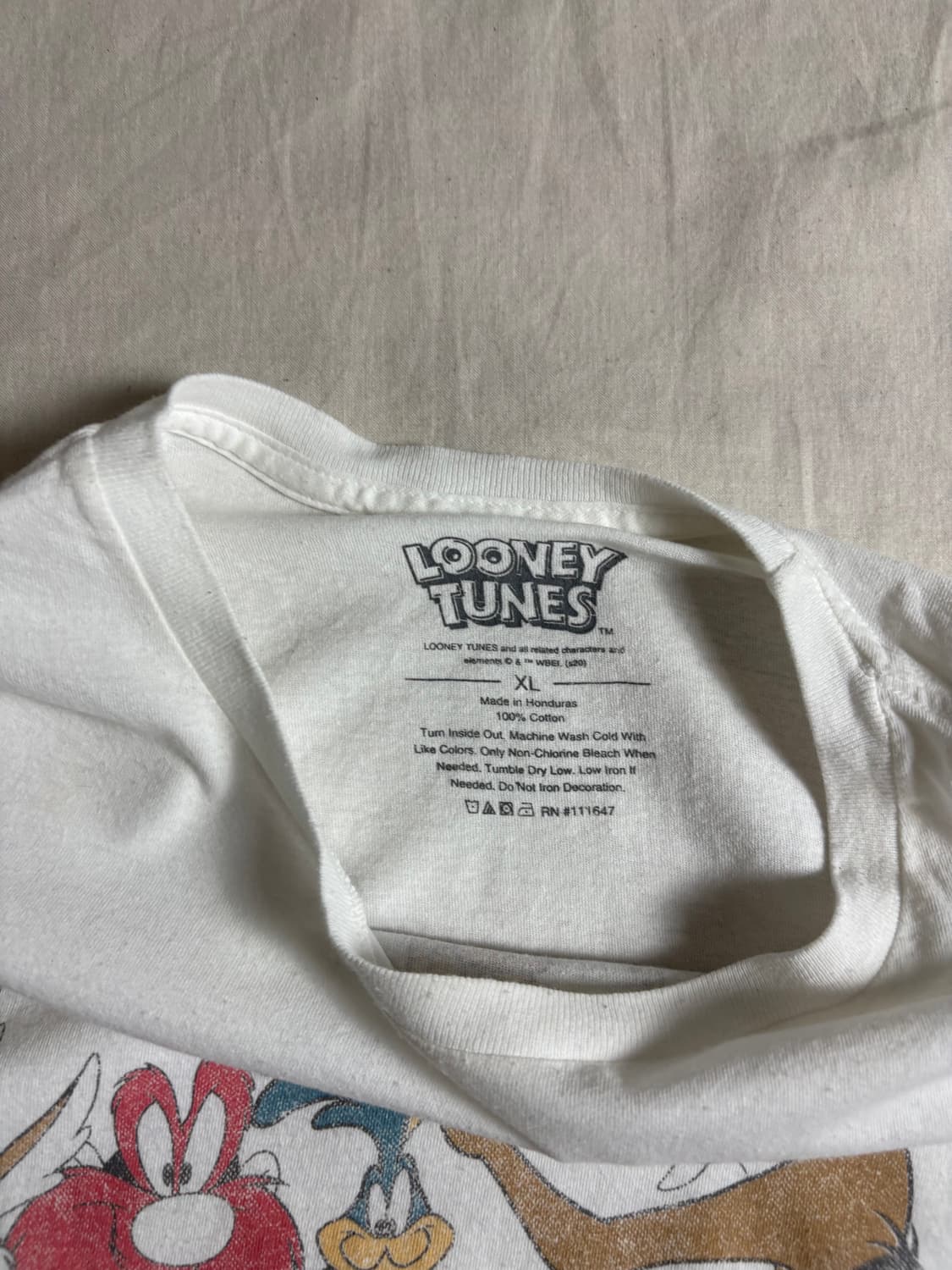 Looney Tunes 루니튠즈 캐릭터 반팔 티셔츠 XL 상품이미지3
