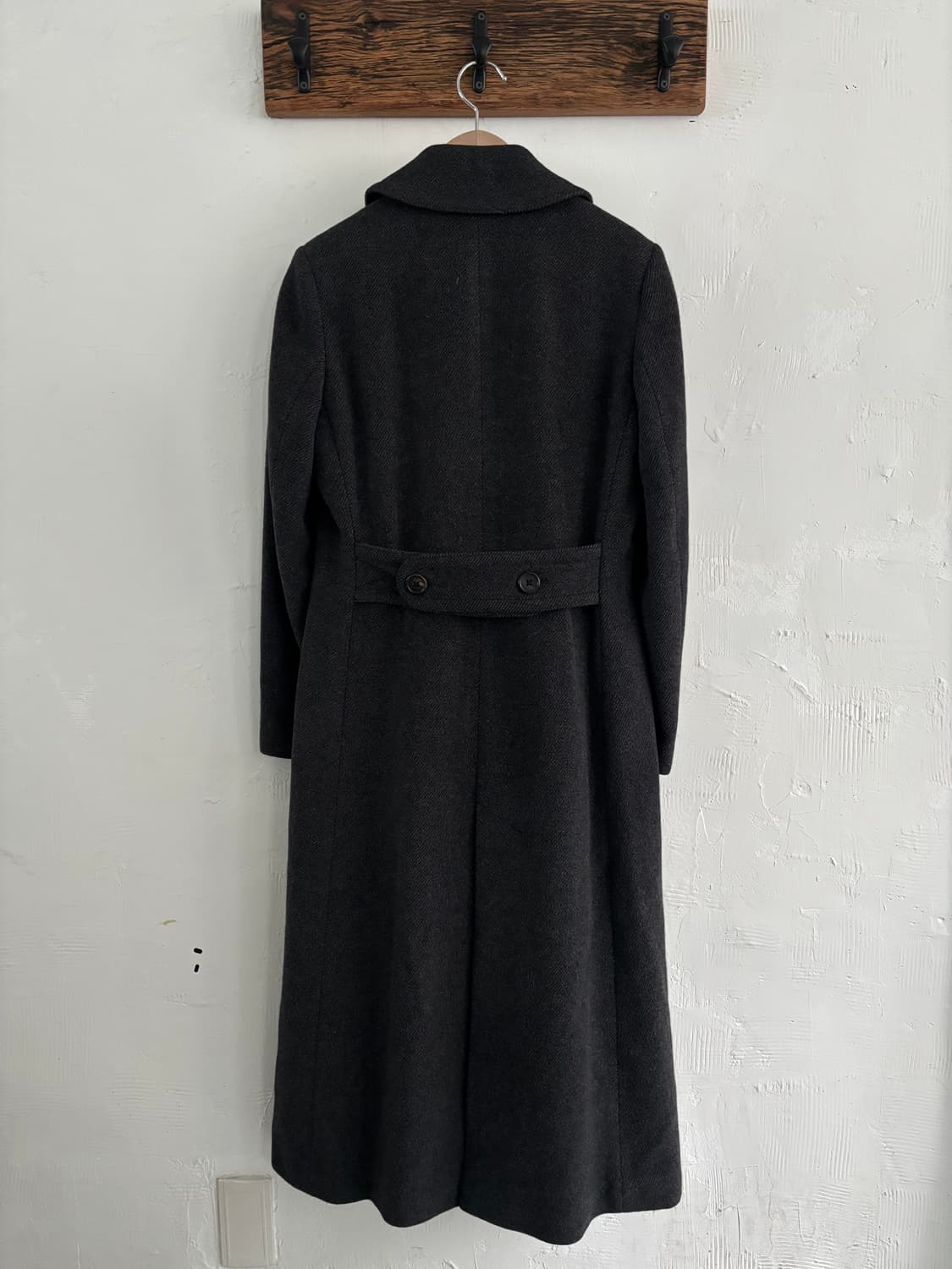 Ralph Lauren 랄프로렌 차콜 울 혼방 롱 코트 상품이미지9