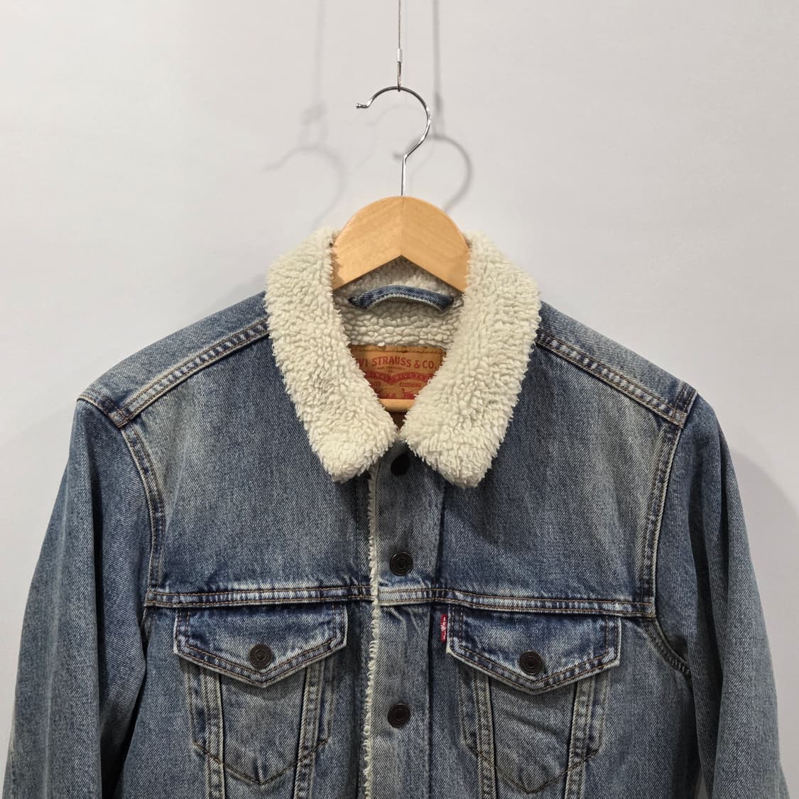 리바이스 쉐르파 데님자켓 S 상품이미지2