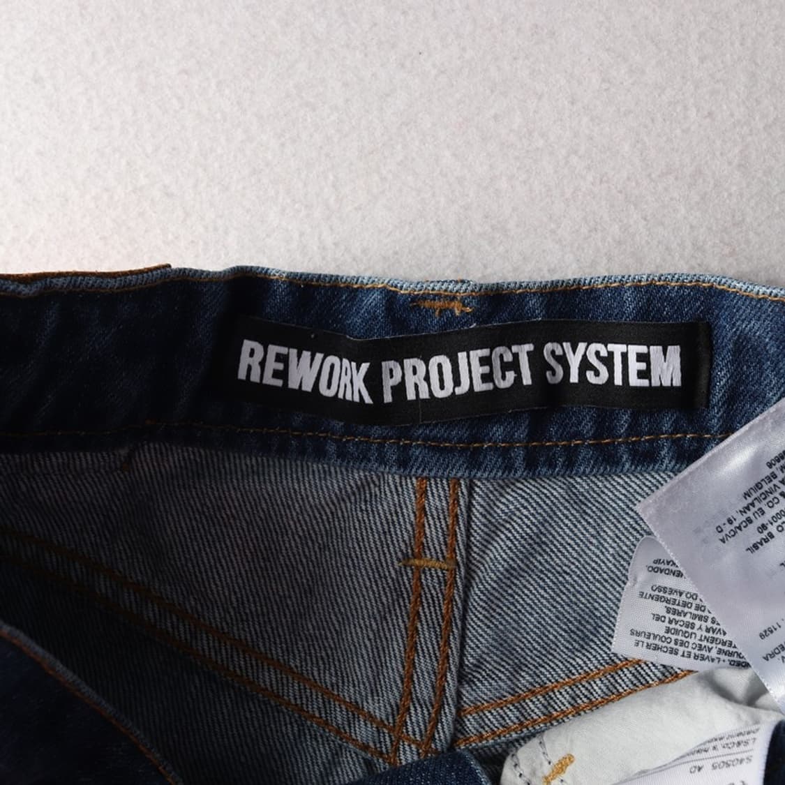 시스템 데님팬츠  상품이미지6