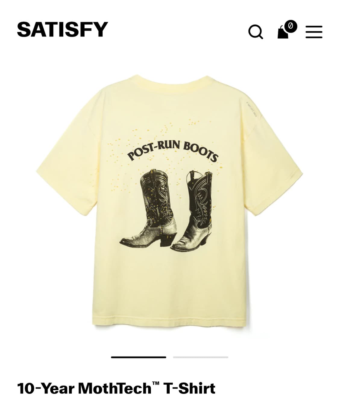 3개모델10-Year MothTech T-Shirt L사이즈 판매합니다 상품이미지3