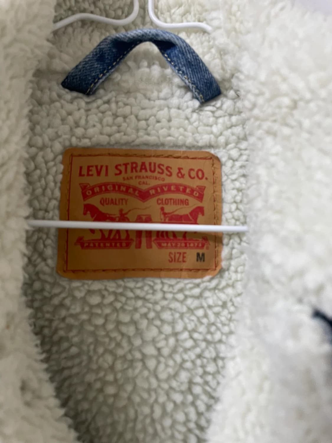리바이스 쉐르파 데님 자켓 M 상품이미지2