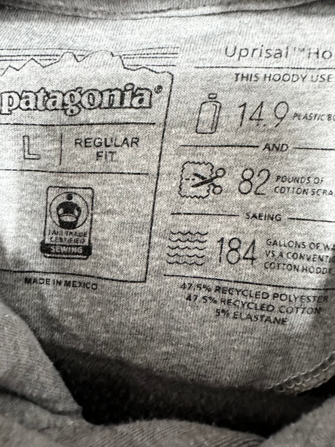 파타고니아 p-6 업라이절 후드티 상품이미지4