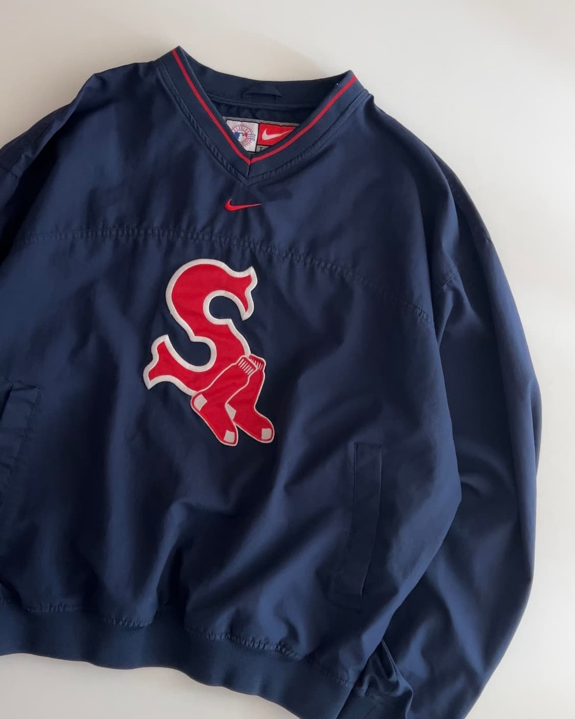 나이키 MLB 보스턴 레드삭스 웜업 자켓 M 상품이미지3