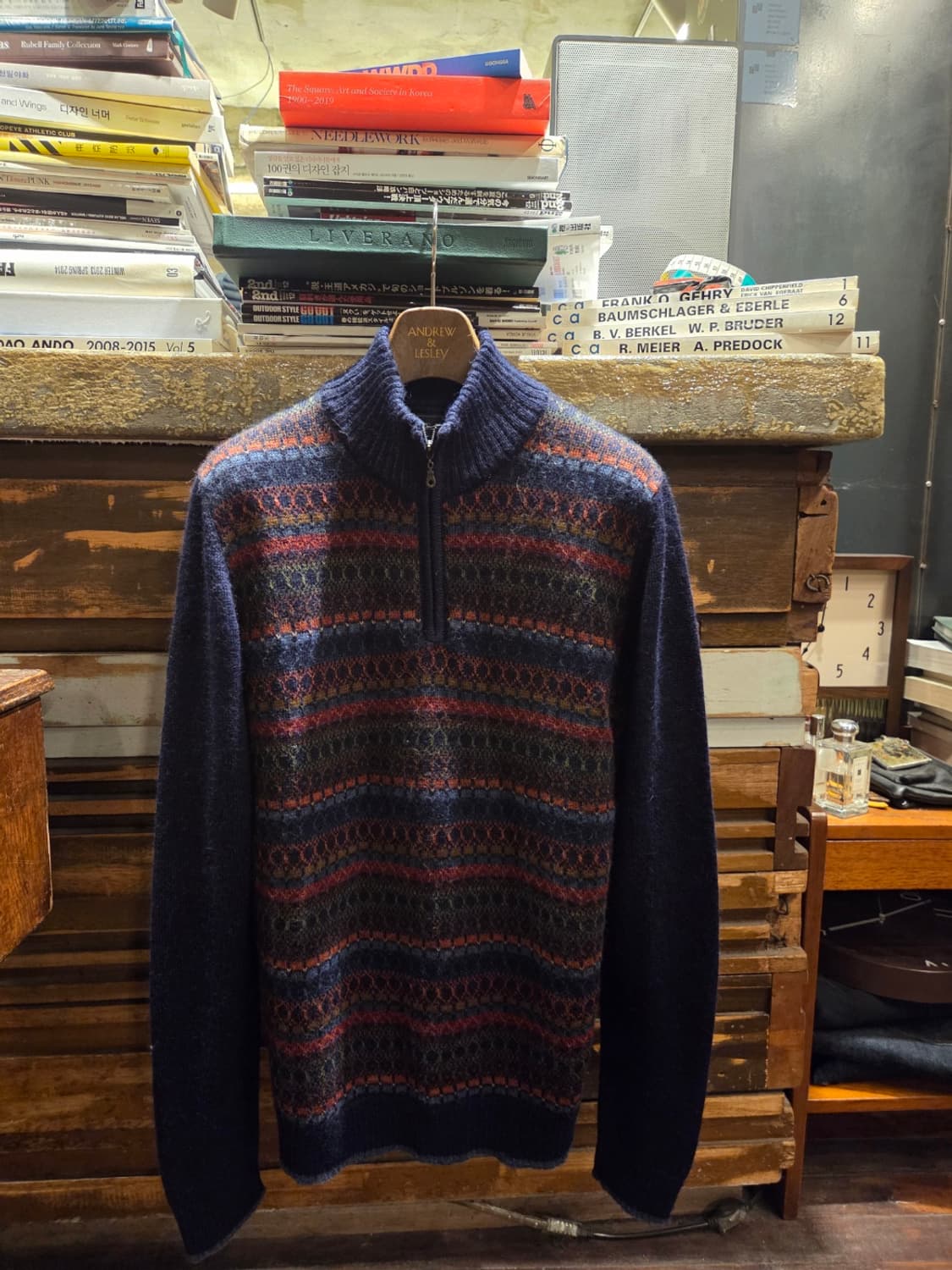 알파카 111 짚업니트 상품이미지8