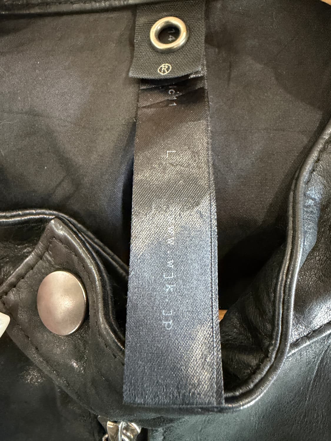 wjk 싱글 라이더 레더 자켓 상품이미지7